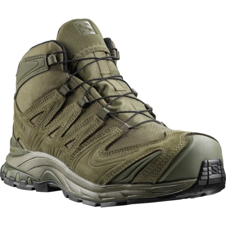 Salomon Xa Forces Stredne GTX EN Takticke Topanky Panske Olivovo Zelená | SK 2FXYLS